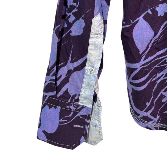 Size L | GEORG ROTH Los Angeles Men’s Button Front Abstract Floral Casual Shirt - Picture 6 of 14